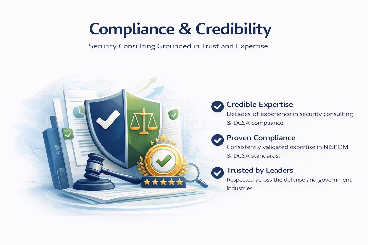 Need-To-Know Consulting credibility and compliance focus